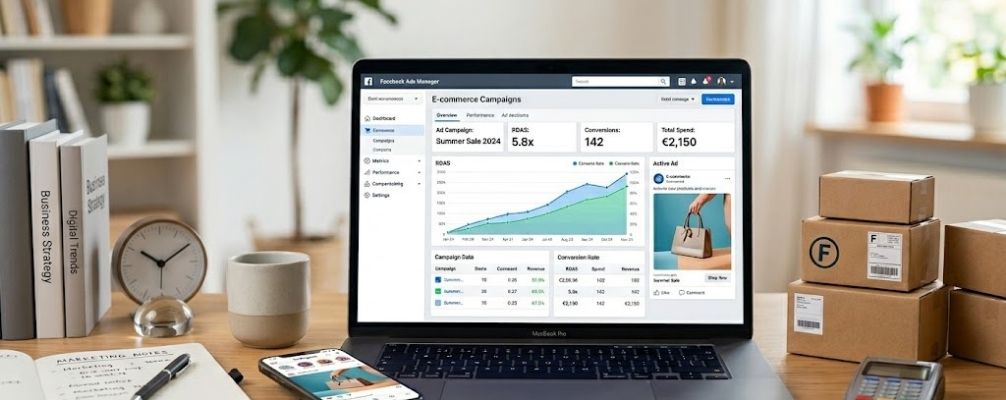 Guida 2026 alle Facebook Ads per e-commerce